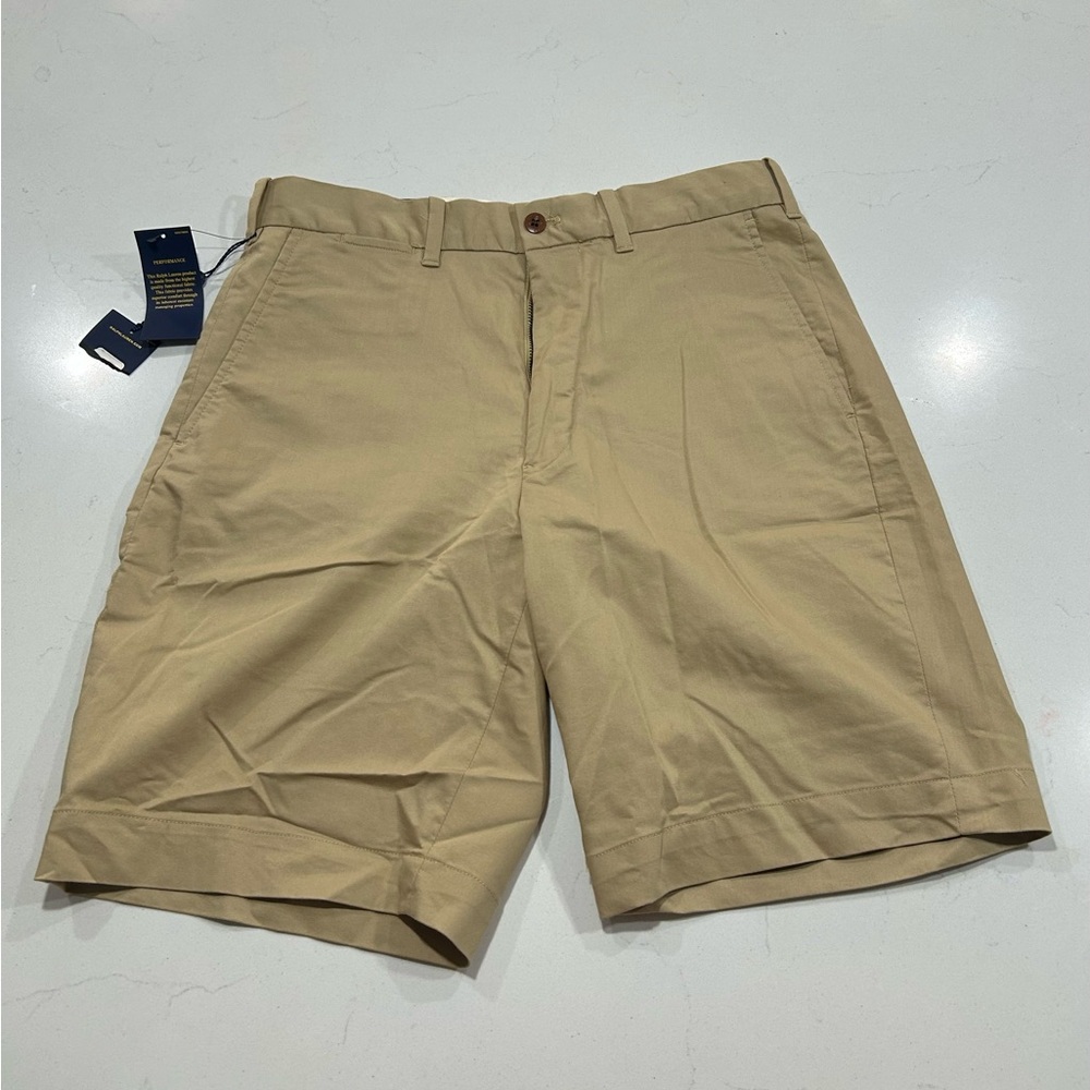 Men's POLO GOLF RALPH LAUREN Khaki Shorts 30 NWT NEW  Stretch